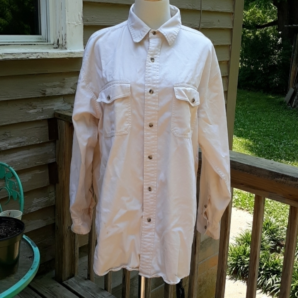 Vintage Winston cigarette button down shirt